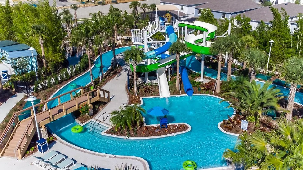 Free Waterpark Private Splash Pool Near Disney Davenport United States